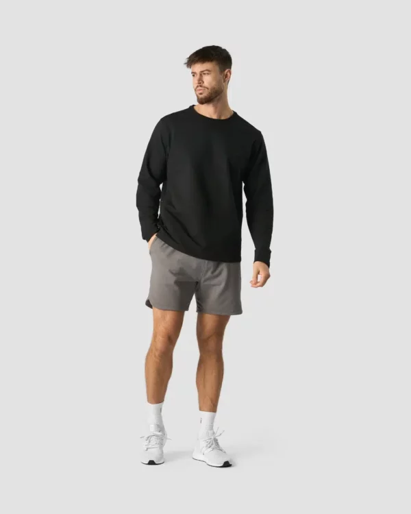 ICIW jogge shorts bomull grå