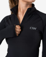 ICIW Everyday Long Sleeve 1/4 Stripe Zipper